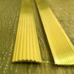 Nẹp Đồng D18 Gân-  Chống Trơn Trượt Bậc Tam Cấp