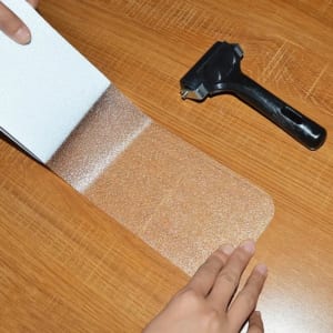 Miếng dán chống trượt cầu thang, sàn nhà trong suốt CT PRO KT 15x76 cm