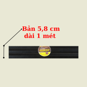 Miếng dán cao su chống trơn trượt cầu thang, bậc tam cấp kích thước 58x1000x4cm